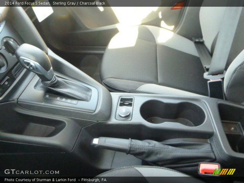 Sterling Gray / Charcoal Black 2014 Ford Focus S Sedan