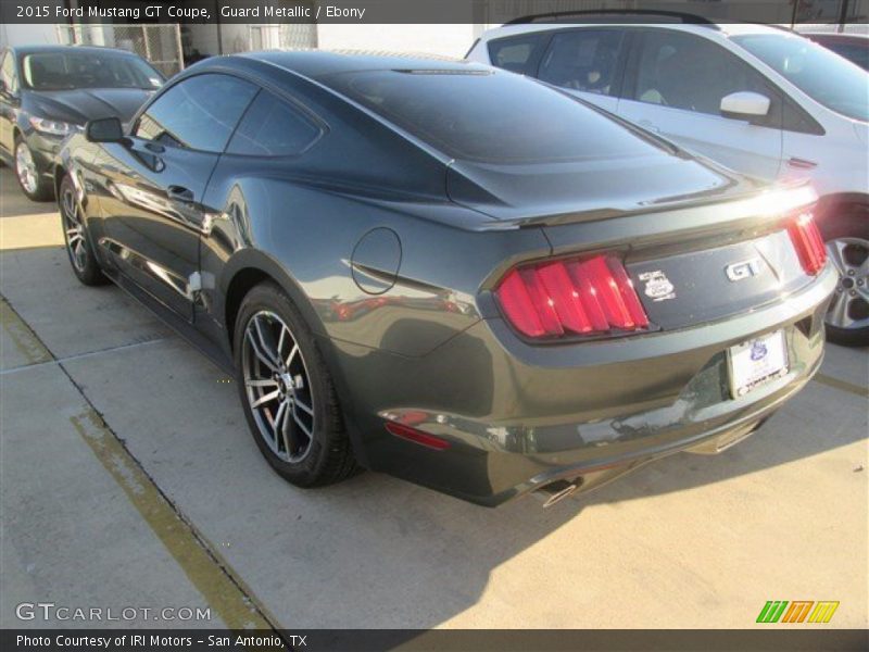 Guard Metallic / Ebony 2015 Ford Mustang GT Coupe