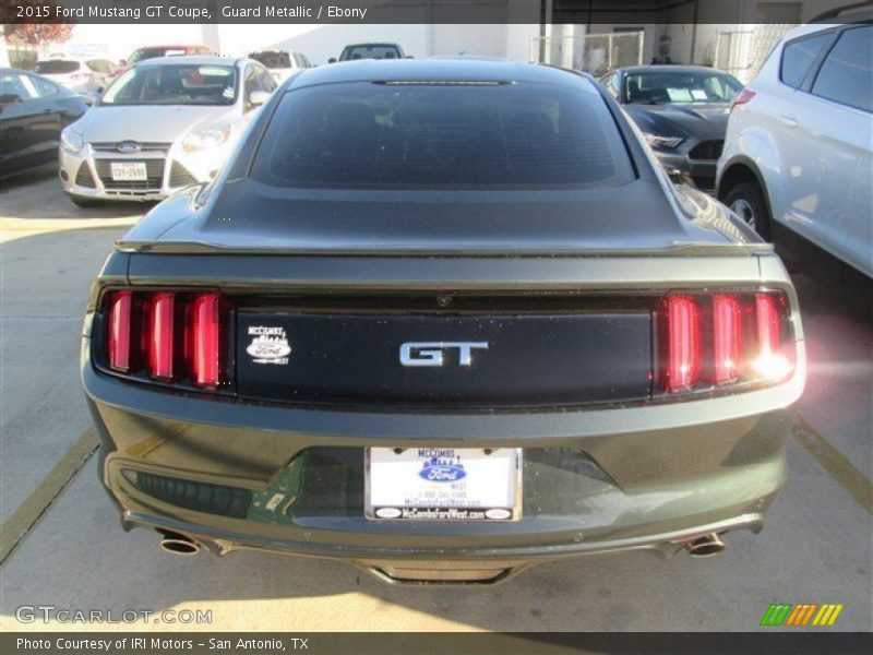 Guard Metallic / Ebony 2015 Ford Mustang GT Coupe
