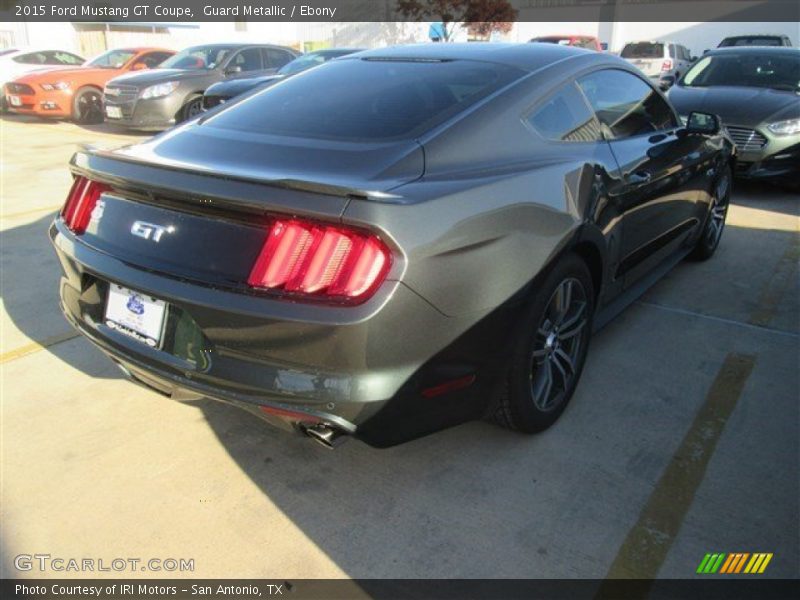 Guard Metallic / Ebony 2015 Ford Mustang GT Coupe