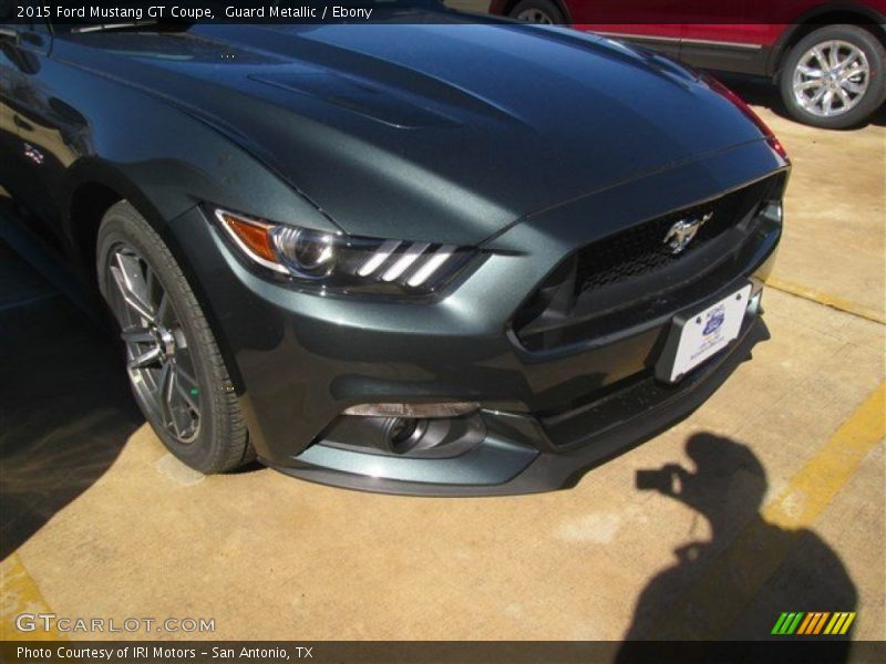 Guard Metallic / Ebony 2015 Ford Mustang GT Coupe