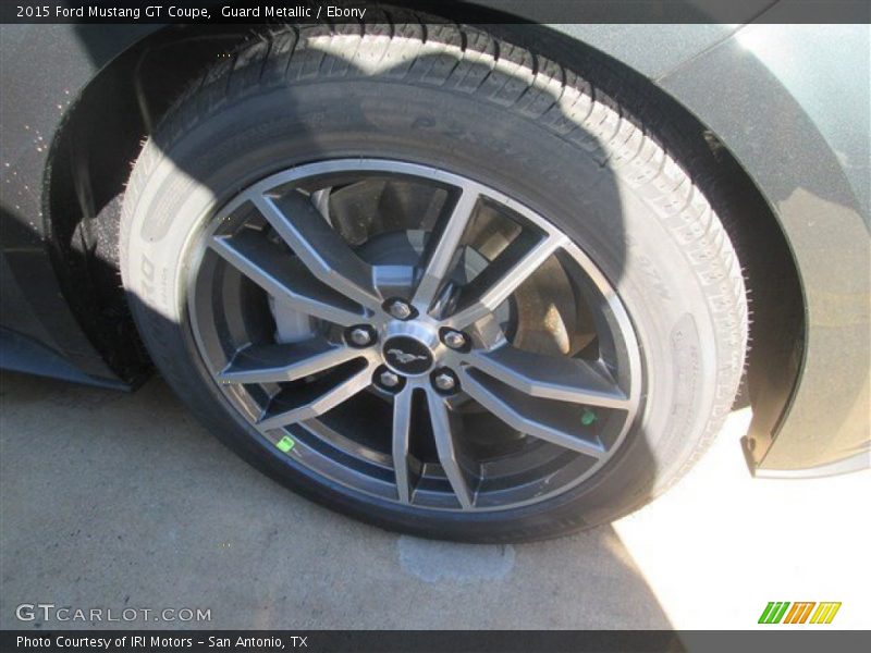 Guard Metallic / Ebony 2015 Ford Mustang GT Coupe