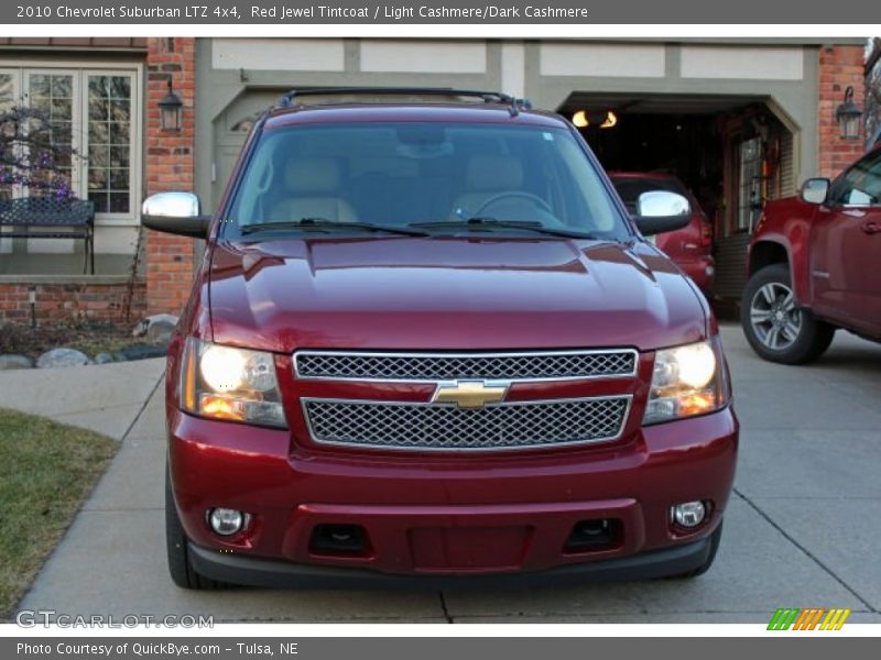 Red Jewel Tintcoat / Light Cashmere/Dark Cashmere 2010 Chevrolet Suburban LTZ 4x4