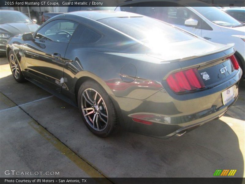 Guard Metallic / Ebony 2015 Ford Mustang GT Coupe
