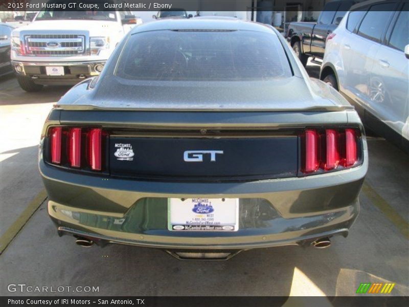Guard Metallic / Ebony 2015 Ford Mustang GT Coupe