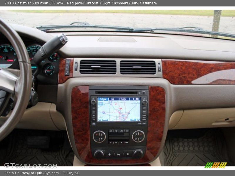 Red Jewel Tintcoat / Light Cashmere/Dark Cashmere 2010 Chevrolet Suburban LTZ 4x4