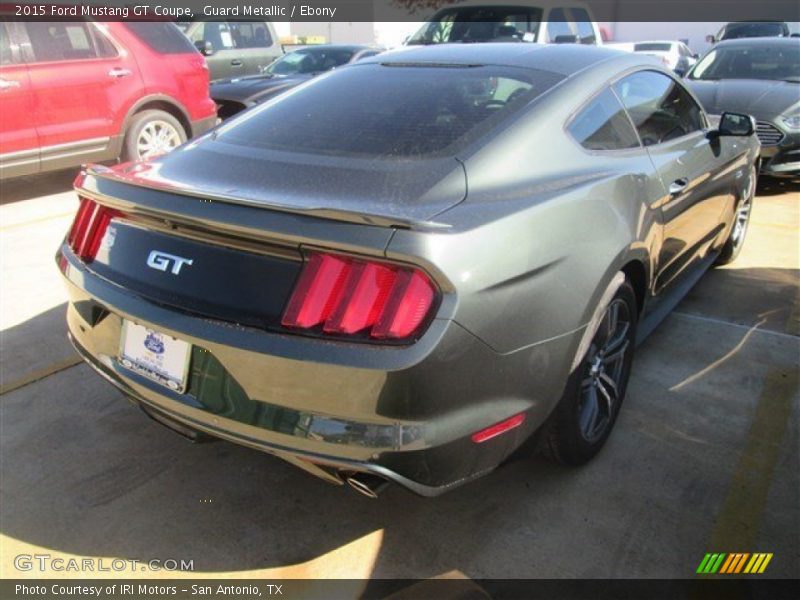 Guard Metallic / Ebony 2015 Ford Mustang GT Coupe