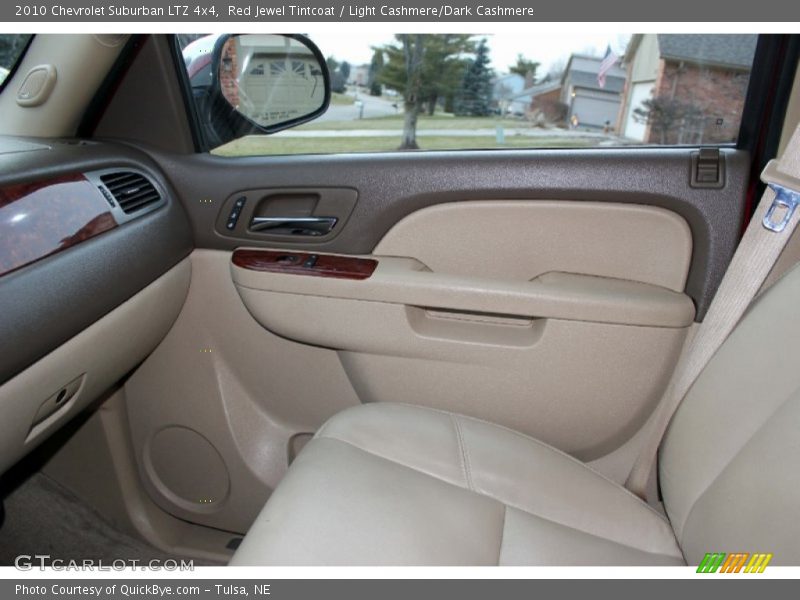 Red Jewel Tintcoat / Light Cashmere/Dark Cashmere 2010 Chevrolet Suburban LTZ 4x4