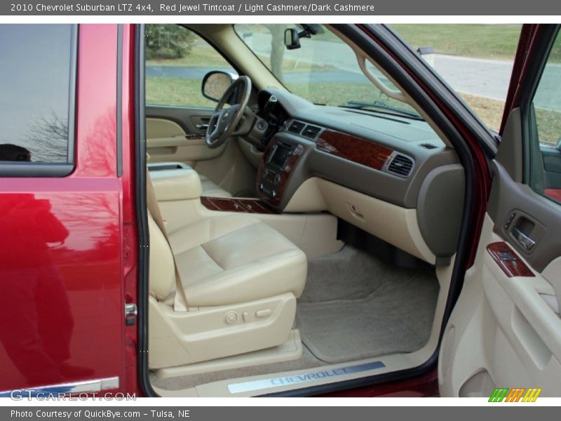 Red Jewel Tintcoat / Light Cashmere/Dark Cashmere 2010 Chevrolet Suburban LTZ 4x4