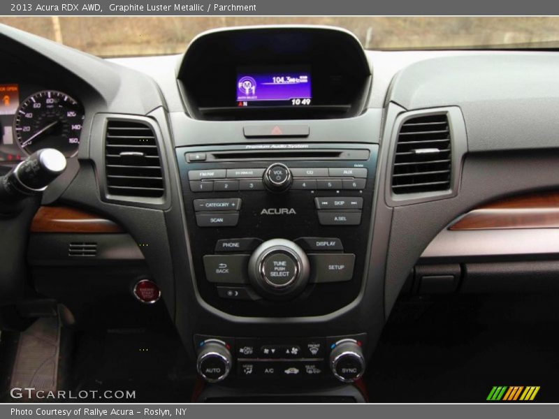 Graphite Luster Metallic / Parchment 2013 Acura RDX AWD