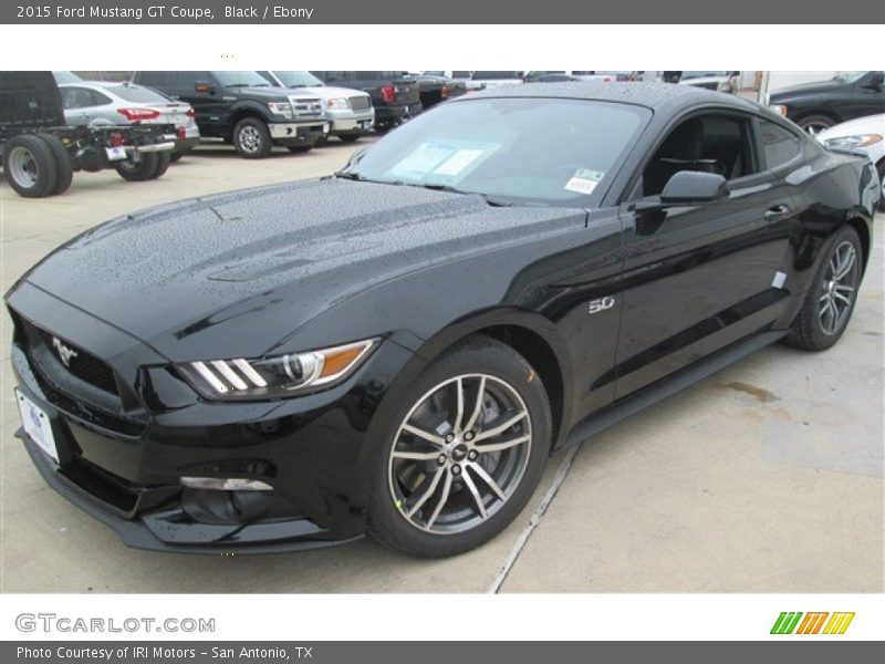 Black / Ebony 2015 Ford Mustang GT Coupe