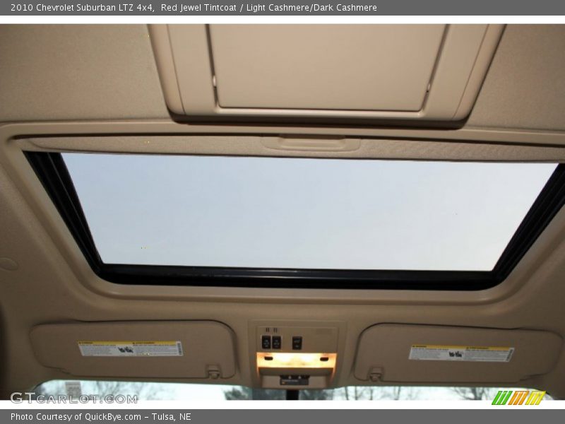Red Jewel Tintcoat / Light Cashmere/Dark Cashmere 2010 Chevrolet Suburban LTZ 4x4