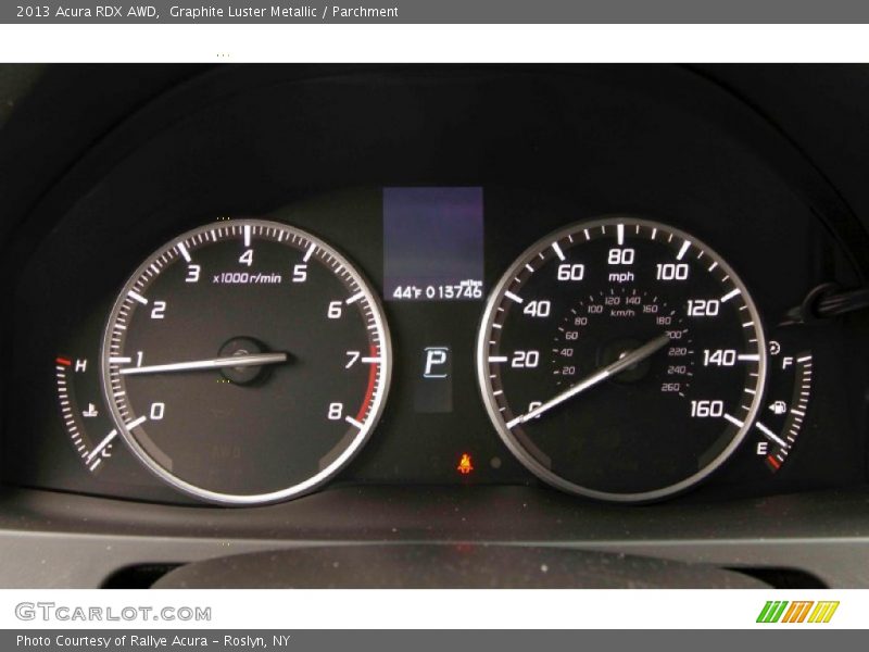 Graphite Luster Metallic / Parchment 2013 Acura RDX AWD