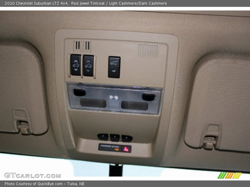 Red Jewel Tintcoat / Light Cashmere/Dark Cashmere 2010 Chevrolet Suburban LTZ 4x4