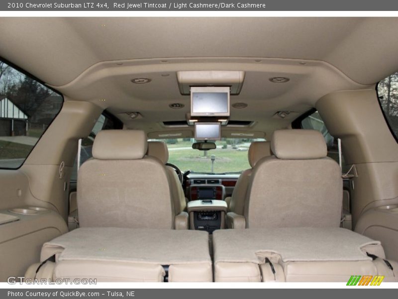 Red Jewel Tintcoat / Light Cashmere/Dark Cashmere 2010 Chevrolet Suburban LTZ 4x4