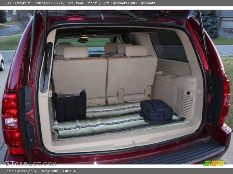 Red Jewel Tintcoat / Light Cashmere/Dark Cashmere 2010 Chevrolet Suburban LTZ 4x4