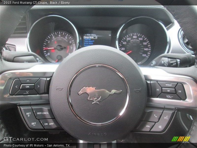 Black / Ebony 2015 Ford Mustang GT Coupe