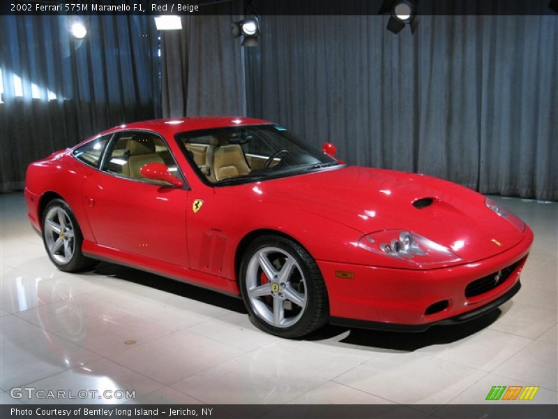 Red / Beige 2002 Ferrari 575M Maranello F1