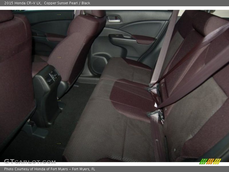 Copper Sunset Pearl / Black 2015 Honda CR-V LX