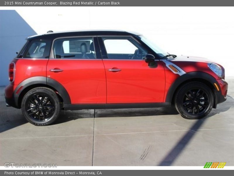 Blazing Red Metallic / Carbon Black 2015 Mini Countryman Cooper