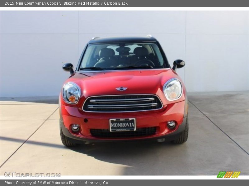 Blazing Red Metallic / Carbon Black 2015 Mini Countryman Cooper