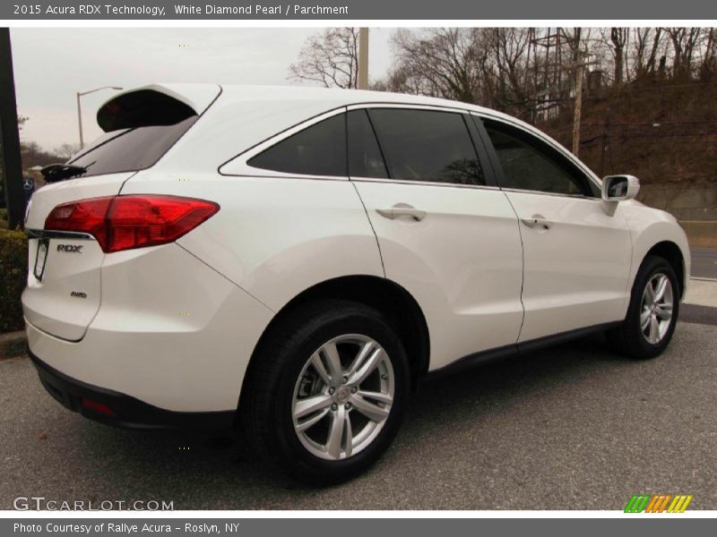 White Diamond Pearl / Parchment 2015 Acura RDX Technology
