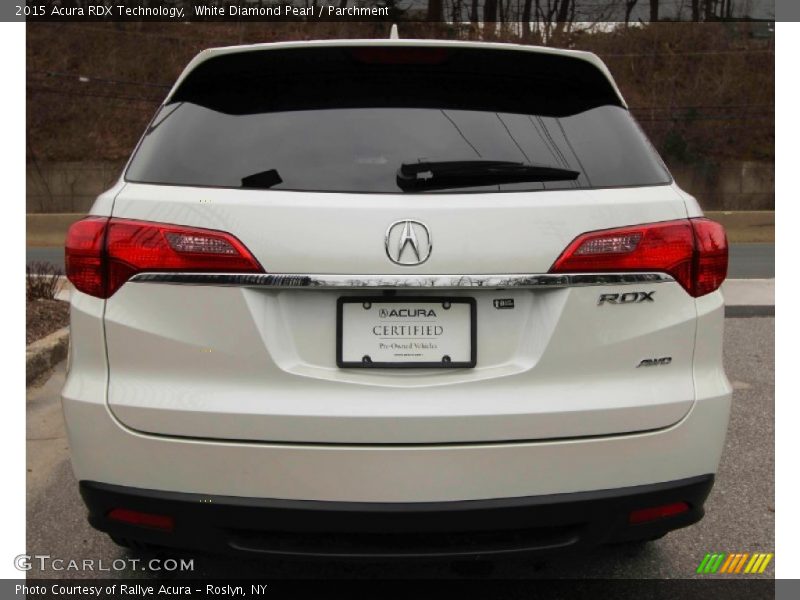 White Diamond Pearl / Parchment 2015 Acura RDX Technology