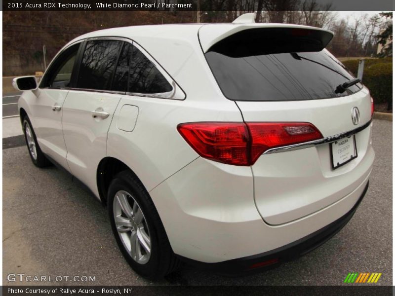 White Diamond Pearl / Parchment 2015 Acura RDX Technology