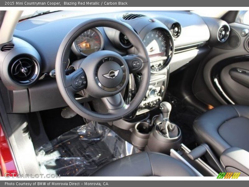 Blazing Red Metallic / Carbon Black 2015 Mini Countryman Cooper