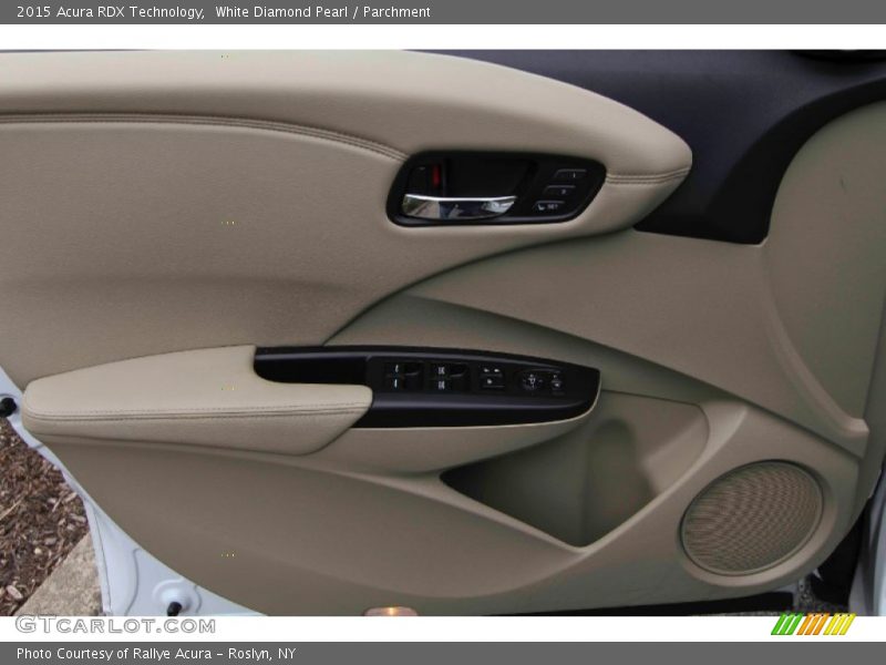 White Diamond Pearl / Parchment 2015 Acura RDX Technology