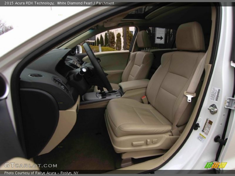 White Diamond Pearl / Parchment 2015 Acura RDX Technology