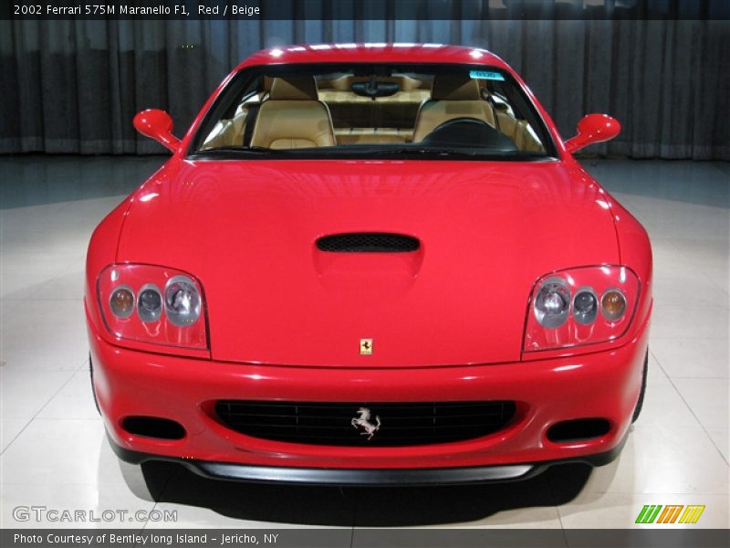Red / Beige 2002 Ferrari 575M Maranello F1