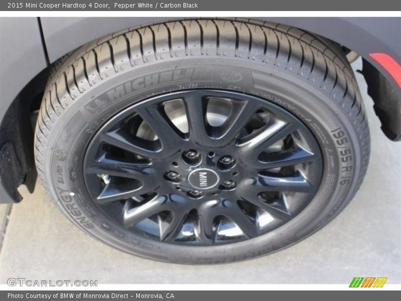 Pepper White / Carbon Black 2015 Mini Cooper Hardtop 4 Door