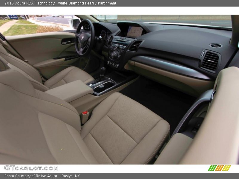 White Diamond Pearl / Parchment 2015 Acura RDX Technology