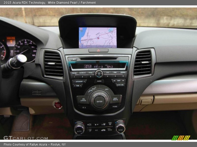 White Diamond Pearl / Parchment 2015 Acura RDX Technology