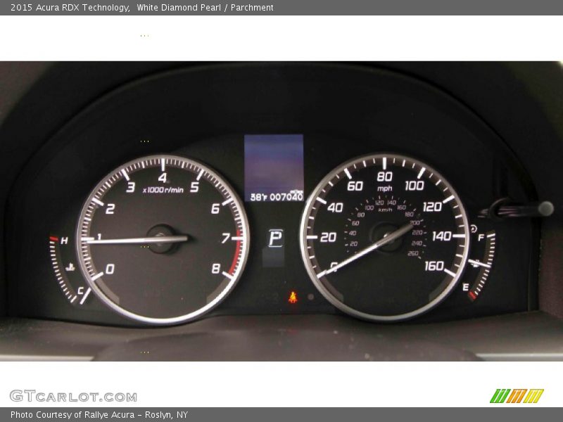 White Diamond Pearl / Parchment 2015 Acura RDX Technology