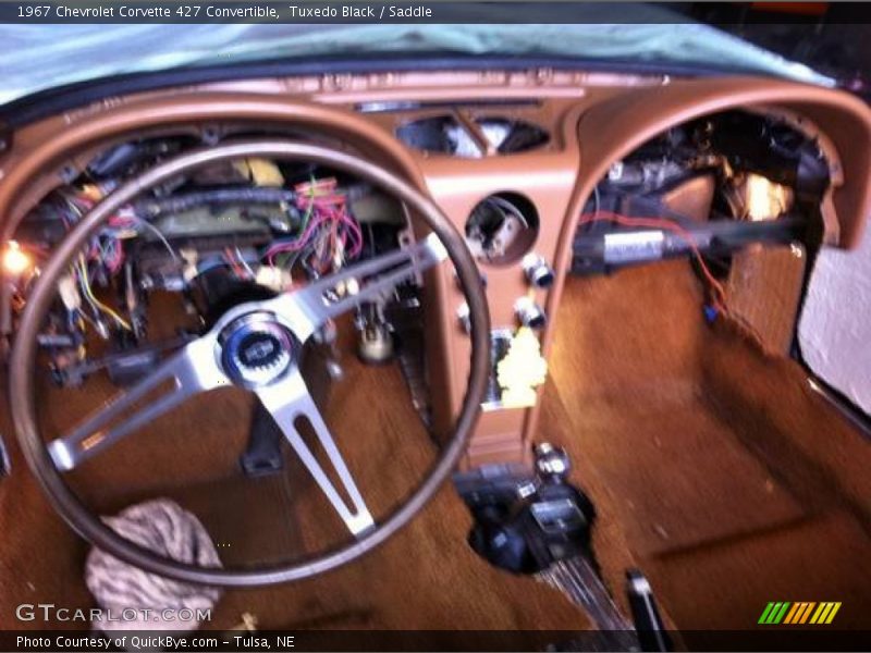 Tuxedo Black / Saddle 1967 Chevrolet Corvette 427 Convertible