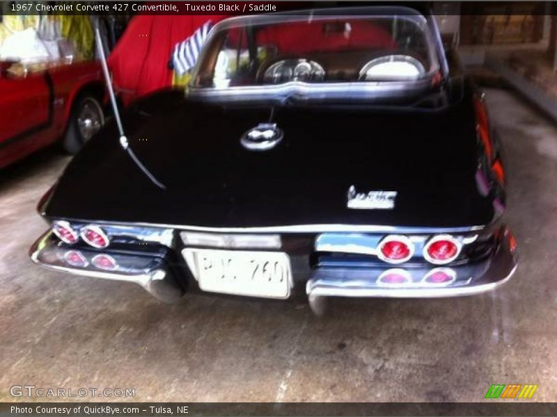 Tuxedo Black / Saddle 1967 Chevrolet Corvette 427 Convertible