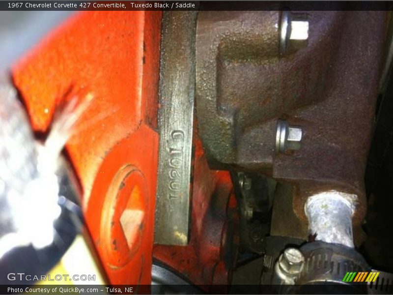 Tuxedo Black / Saddle 1967 Chevrolet Corvette 427 Convertible