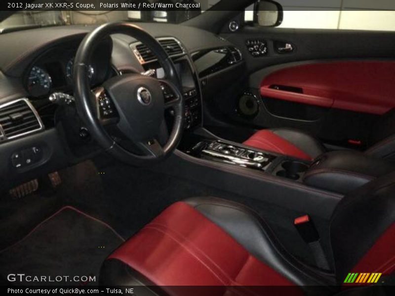 Red/Warm Charcoal Interior - 2012 XK XKR-S Coupe 