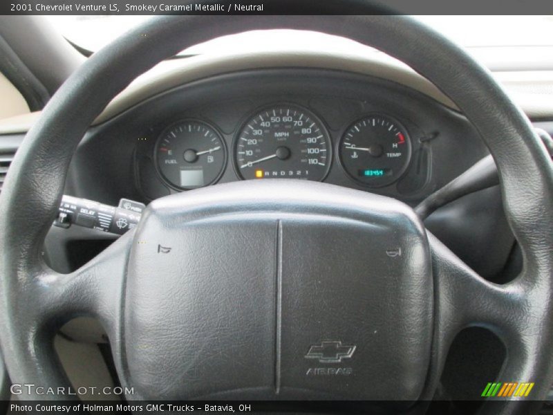 Smokey Caramel Metallic / Neutral 2001 Chevrolet Venture LS
