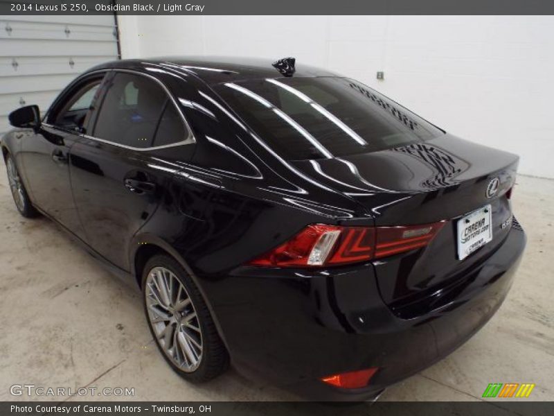 Obsidian Black / Light Gray 2014 Lexus IS 250