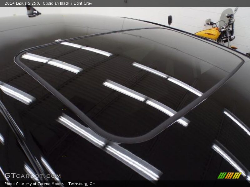 Obsidian Black / Light Gray 2014 Lexus IS 250