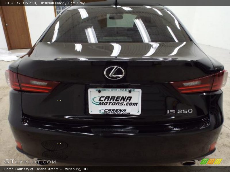 Obsidian Black / Light Gray 2014 Lexus IS 250