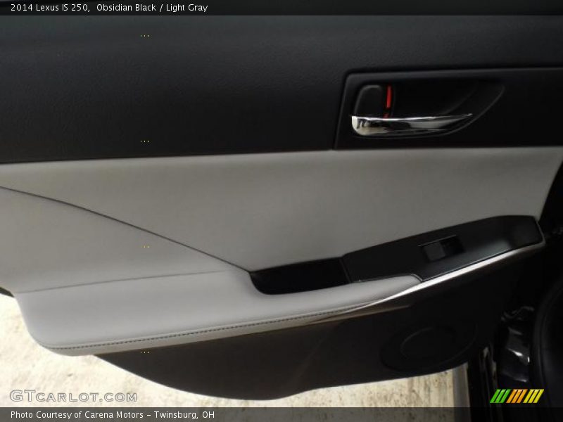 Obsidian Black / Light Gray 2014 Lexus IS 250