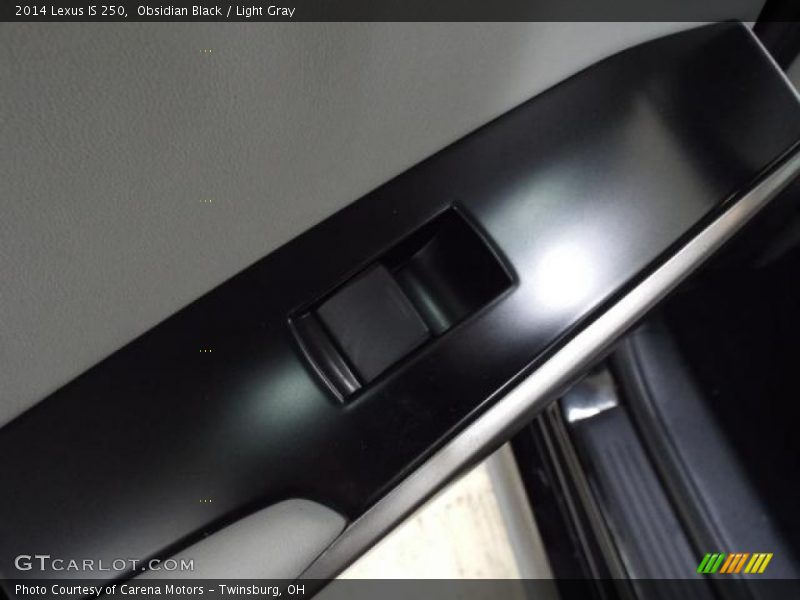 Obsidian Black / Light Gray 2014 Lexus IS 250