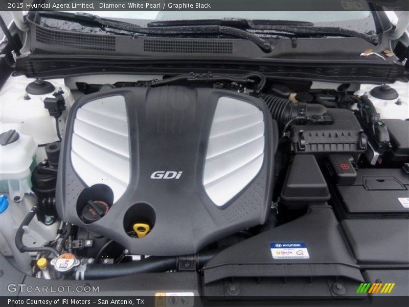  2015 Azera Limited Engine - 3.3 Liter GDI DOHC 24-Valve D-CVVT V6