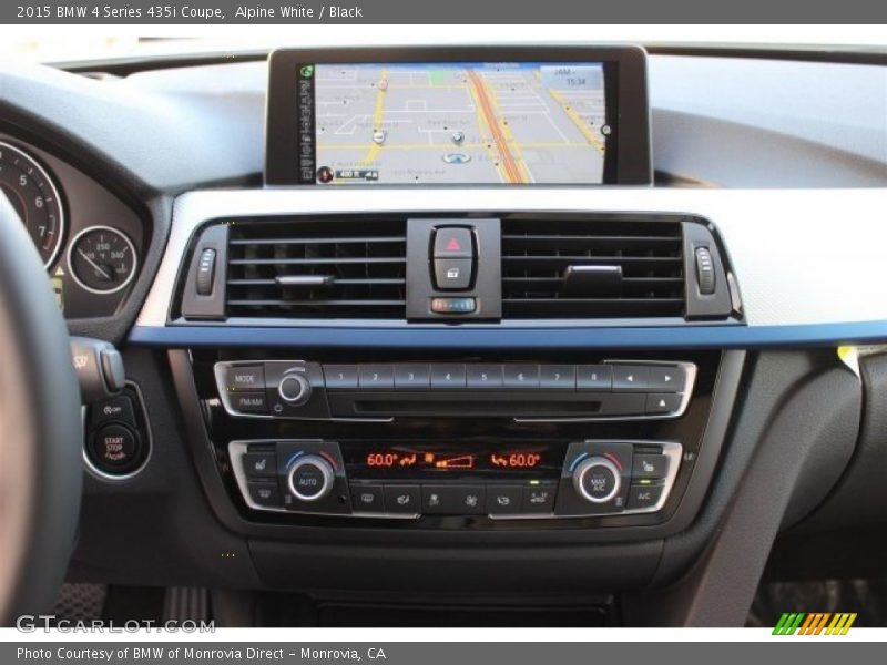 Alpine White / Black 2015 BMW 4 Series 435i Coupe