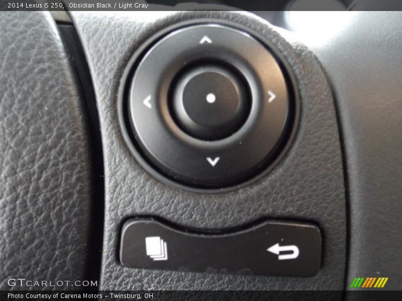 Obsidian Black / Light Gray 2014 Lexus IS 250