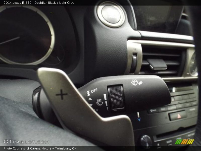 Obsidian Black / Light Gray 2014 Lexus IS 250